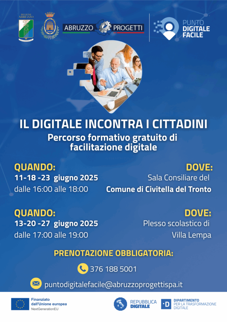 IL DIGITALE INCONTRA I CITTADINI - Provincia di Teramo